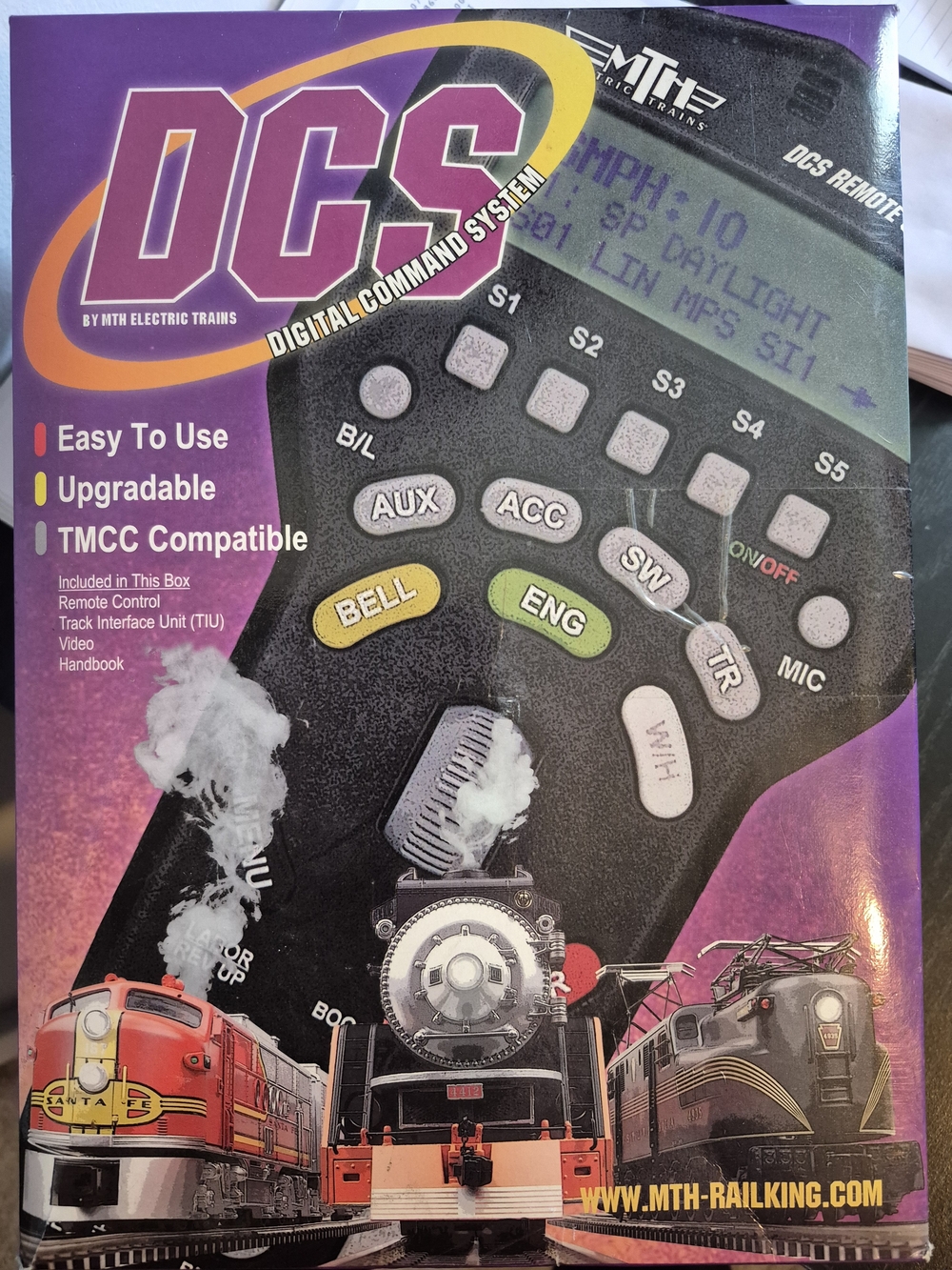 MTH DCS REMOTE COMMAND SYSTEM